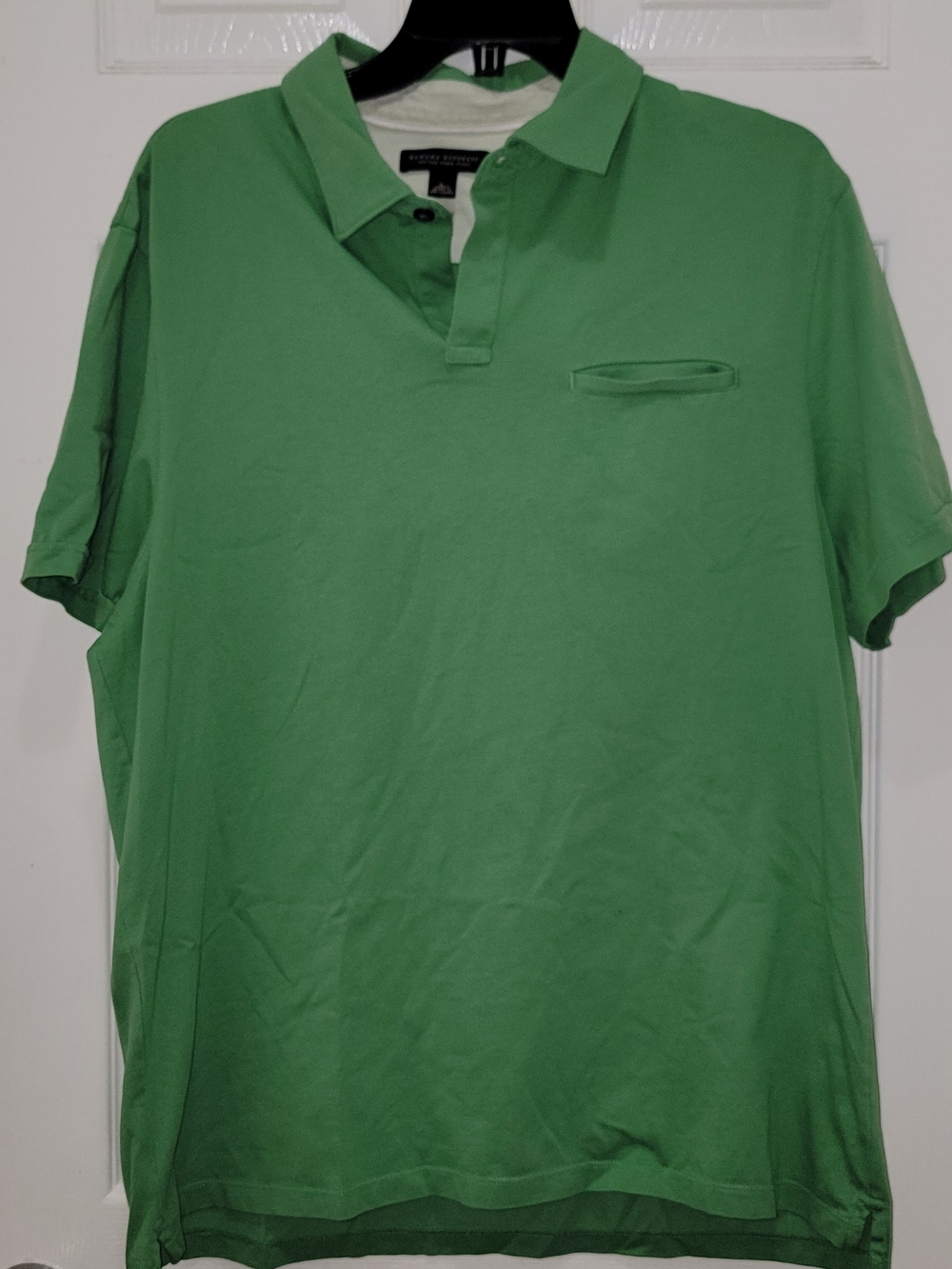 Banana Republic Bright Green Polo Shirt